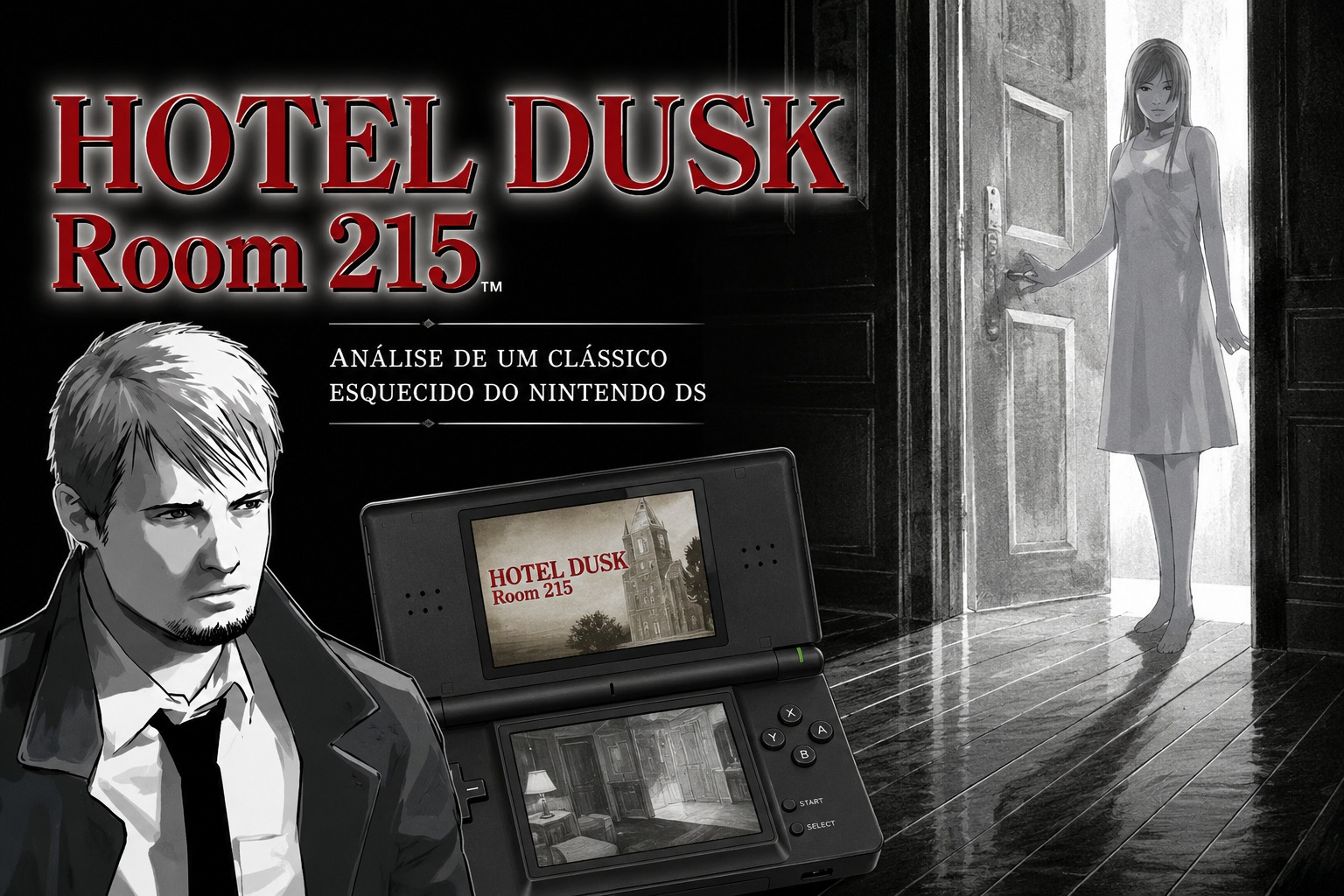 Pérolas Perdidas do Nintendo DS: Hotel Dusk: Room 215